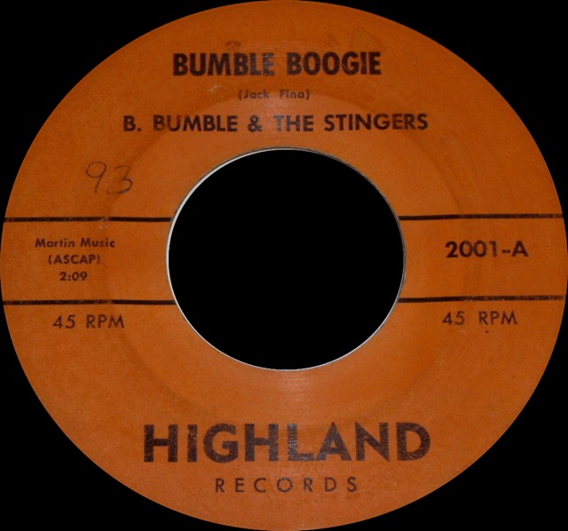 2001 - B Bumble & The Stingers - Bumble Boogie - Highland