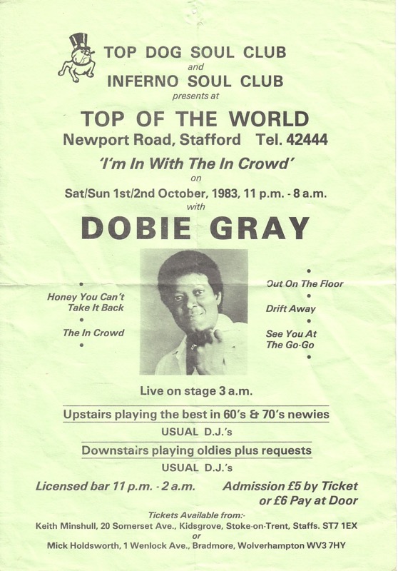 Stafford - Dobie Gray October 1983.jpg