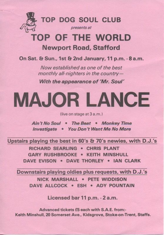 Stafford Major Lance 1st 2nd January 1983.png