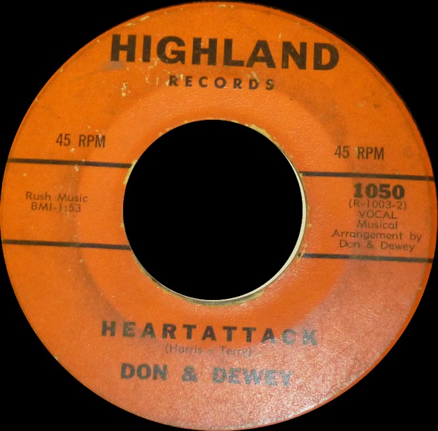 1050 - Don & Dewey - Heartattack - Hghland