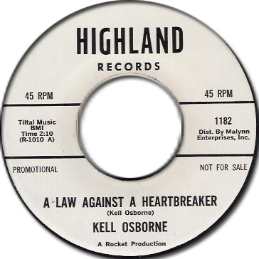 1182 - Kell Osborne - Law Against A Heartbreaker - Highland WD.jpg
